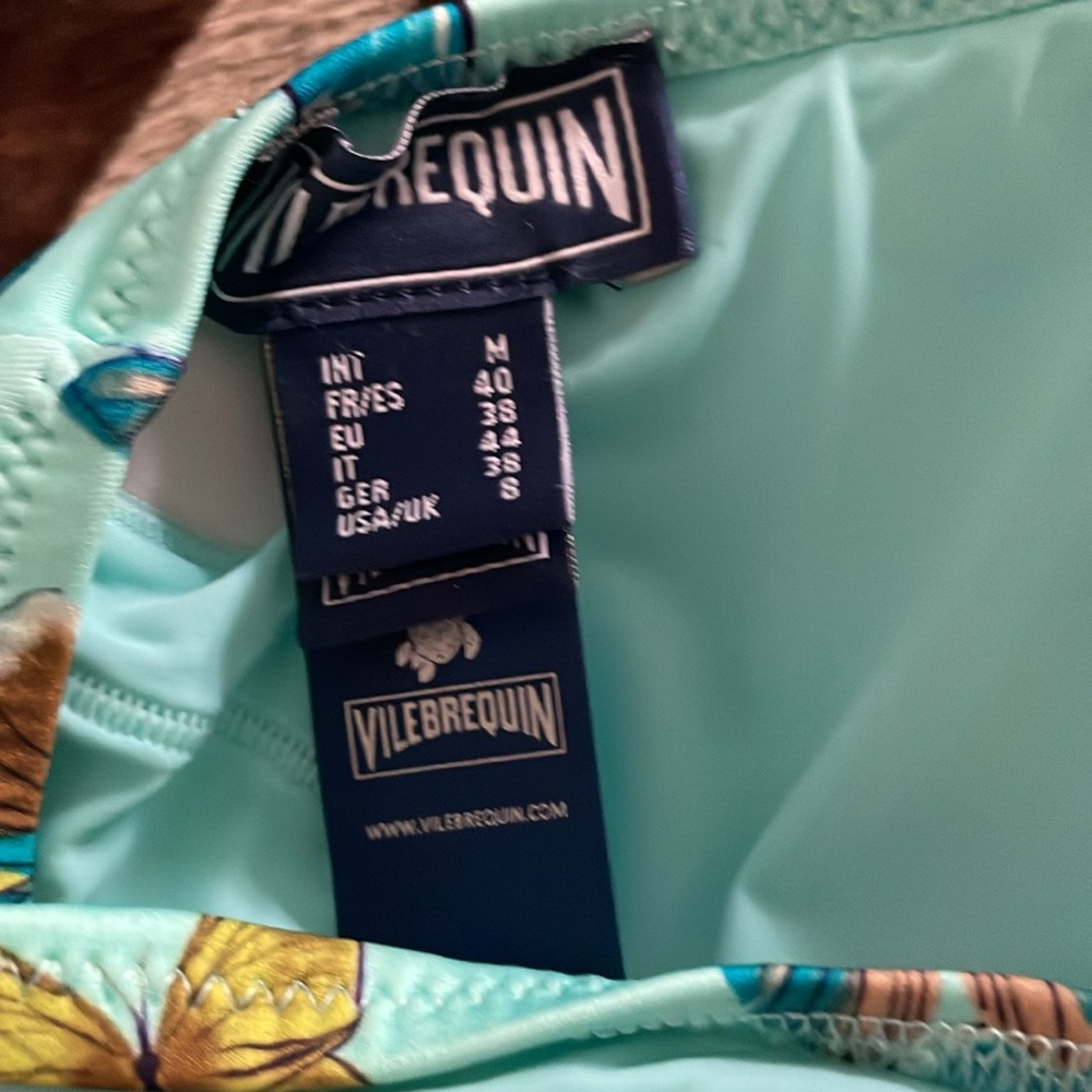 Vilebrequin bikini top and bottom set top size M bottom S, like new butterfly - Picture 6 of 6